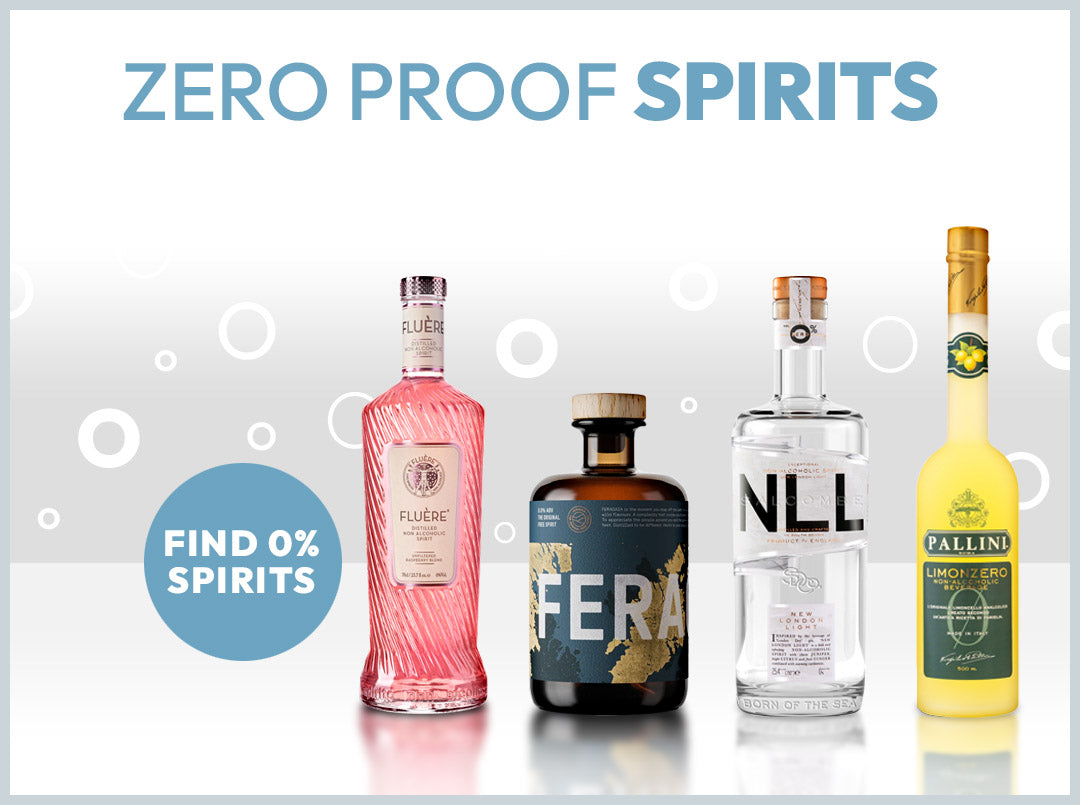 ProofNoMore - The Sober Superstore for Non-Alcoholic and Zero-Proof Spirits. Build your own Dry Mixology Bar.