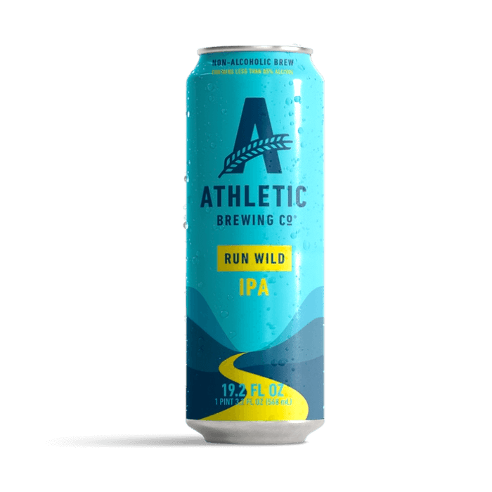Athletic Brewing Run Wild IPA Non-Alcoholic Beer - New Size 19.2oz
