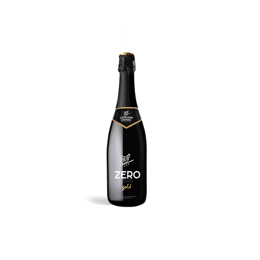 Cipriani Gold  – Zero Zero Alcohol Free Sparkling Wine - 25.4oz / 750ml - ProofNoMore