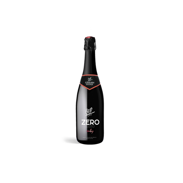 Cipriani Ruby – Zero Zero Alcohol Free Sparkling Wine - 25.4oz / 750ml - ProofNoMore