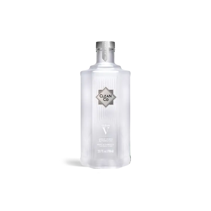 CleanCo Clean Spirits Clean-V - Vodka Alternative Non-Alcoholic Beverage - 23.7oz - ProofNoMore