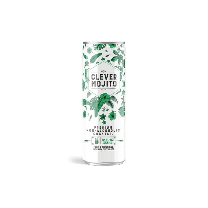 Clever Mojito - Non-Alcoholic Craft Mocktail - 12oz Cans - ProofNoMore