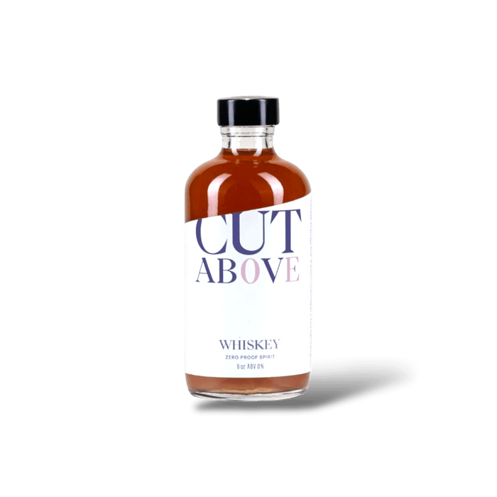 Cut Above Zero Proof - Alc Free Whiskey alternative mini bottle 8oz