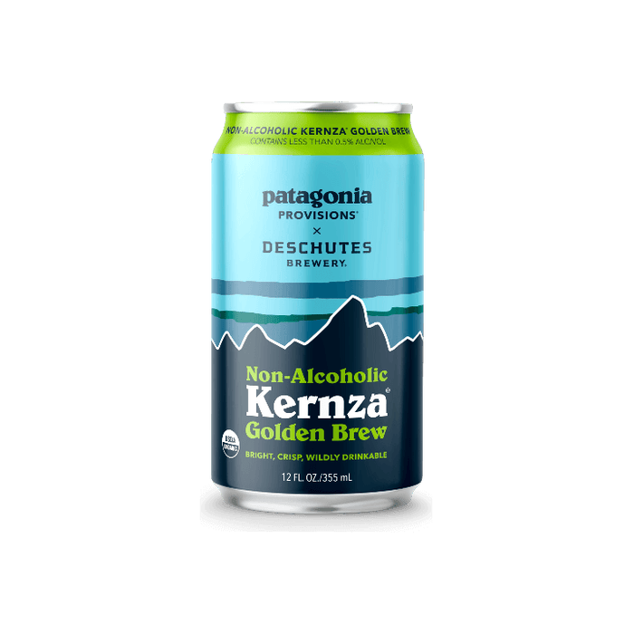 Deschutes & Patagonia Non-Alcoholic Golden Brew.