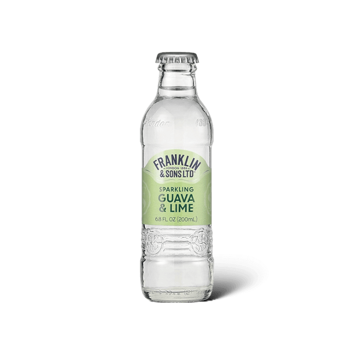 Franklin & Sons Guava & Lime Soda - 6.76oz - ProofNoMore