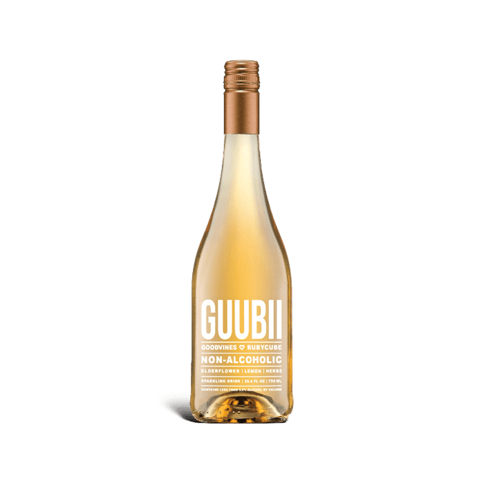 Guubii - Non-Alcoholic Sparkling Aperitif - Elderflower & Lemon
