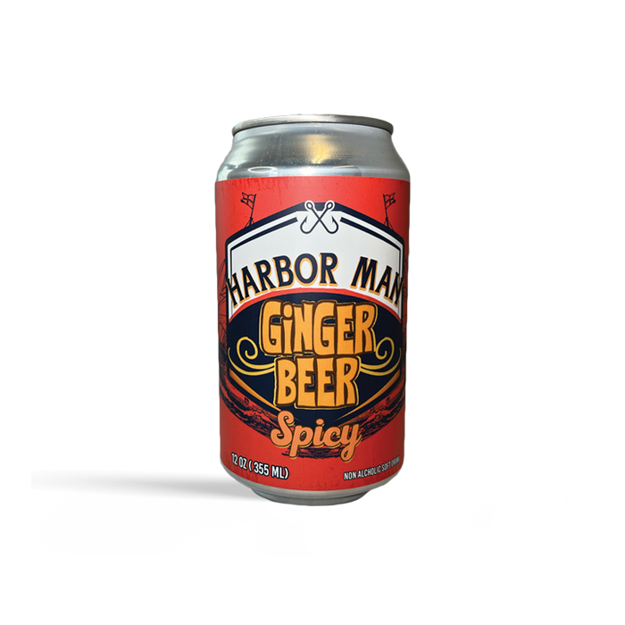 Harbor Man Spicy Ginger Beer - Crafted in NY - Perfect Mixer, not just for the boating enthusiast.