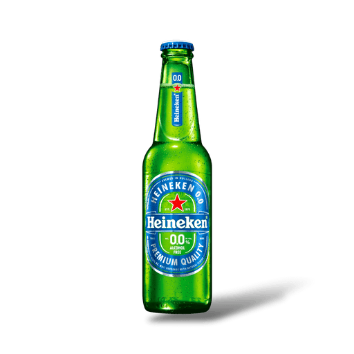 Heineken 0.0 - Alcohol Free Lager from Holland.