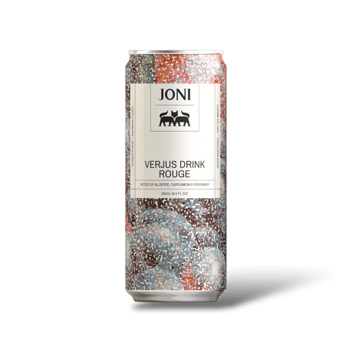 JONI VERJUS ROUGE - An Alcohol-Free Sparkling Rosé Alternative