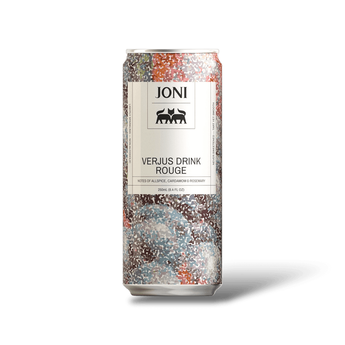 JONI VERJUS ROUGE - An Alcohol-Free Sparkling Rosé Alternative