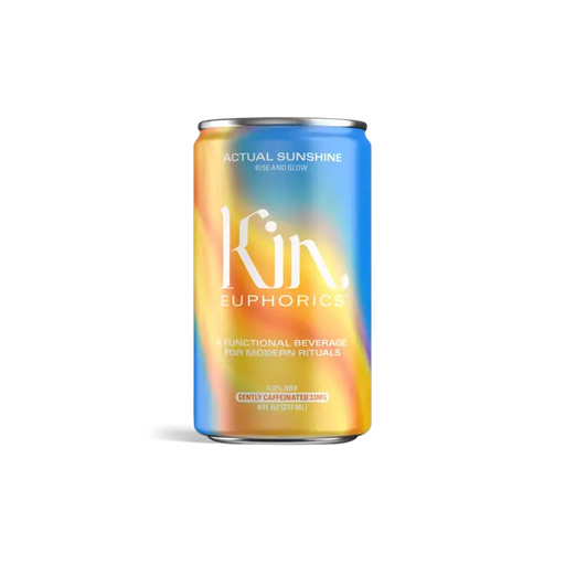 Kin Euphorics ACTUAL SUNSHINE Non-Alcoholic Adaptogen Beverage - 8oz - ProofNoMore