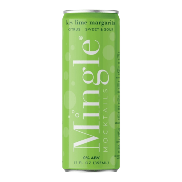 MINGLE MOCKTAILS - Non-Alcoholic Key Lime Margarita - 12oz