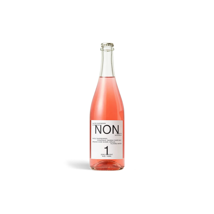 NON - NON1 - Non-Alcoholic Wine alternative. Sparkling. SALTED RASPBERRY & CHAMOMILE