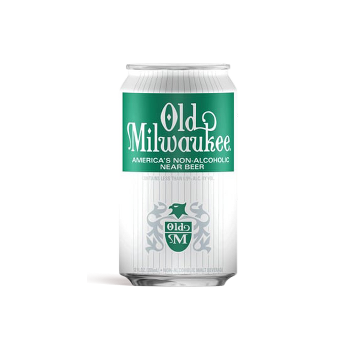 Old Milwaukee – Non-Alcoholic Classic American Lager-Style Beer – 12oz