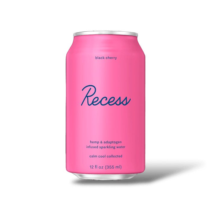 Recess Hemp and Adaptogen infused sparkling water