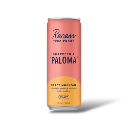 Recess Zero Proof Grapefruit Paloma Mocktail