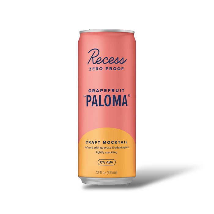 Recess Zero Proof Grapefruit Paloma Mocktail