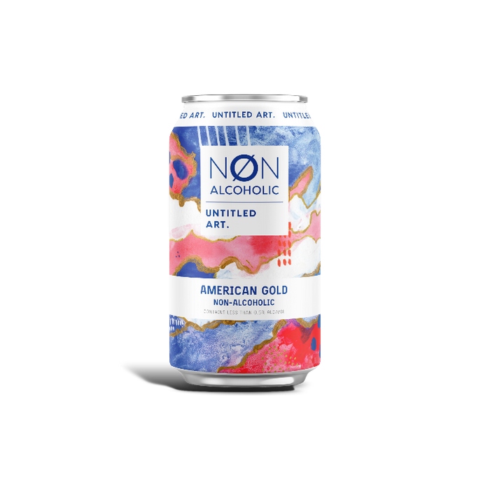Untitled Art American Gold Non-Alcoholic Brew