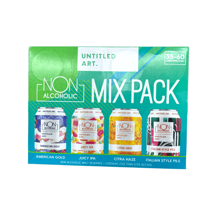 Untitled Art - Non-Alcoholic Beer Variety Pack - ProofNoMore