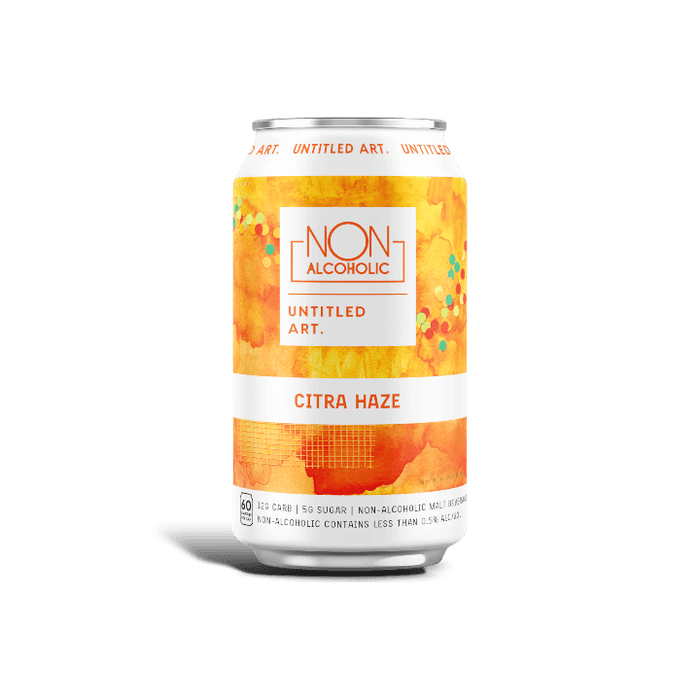 UNTITLED ART Non-Alcoholic Citra Haze Brew - 12oz - ProofNoMore