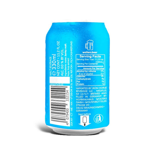 Wolters Alcohol-Free Pils-Style Beer - Set the Atmosphere with Wolters Alc-Free. Back Label