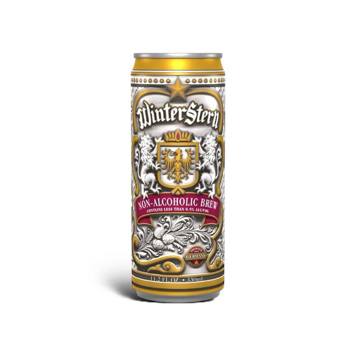 WOLTERS - WinterStern - Non-Alcoholic Dark Brew from Germany
