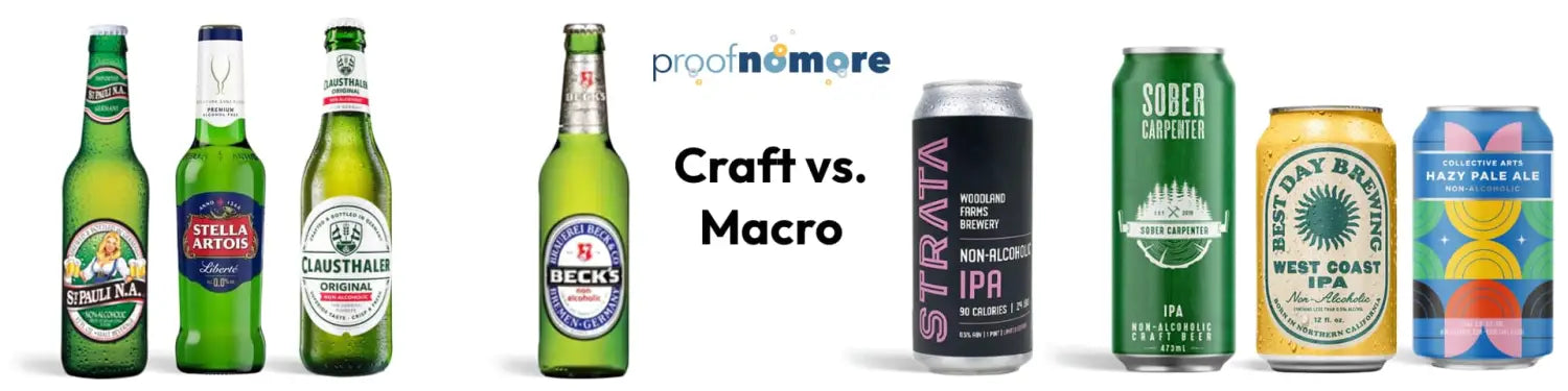 Craft vs. Macro in Non-Alcoholic Brewing