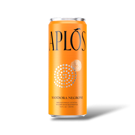 Aplós – Mandora Negroni Non-Alcoholic Cocktail – 8.5oz