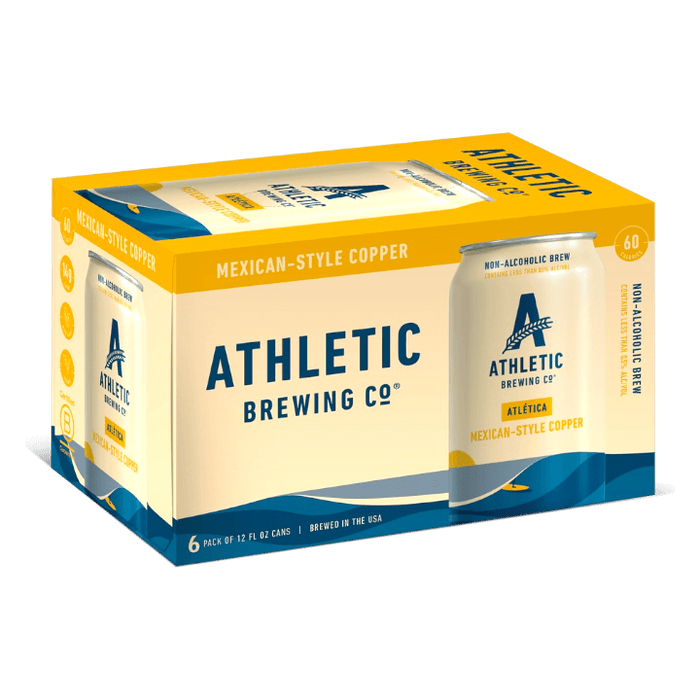 Athletic-Brewing Non-Alcoholic ATLETICA Mexican-Style Copper 6 Pack
