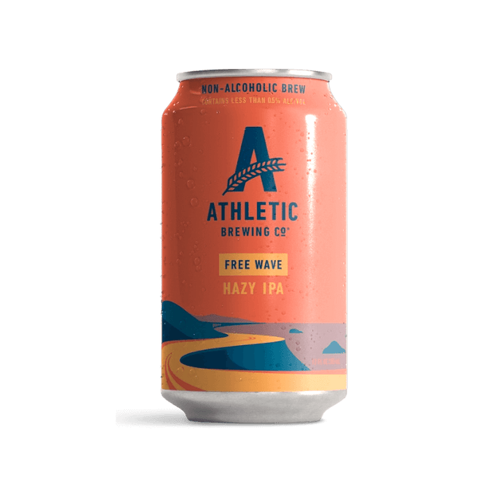 Athletic Brewing Free Wave Non-Alcoholic Beer - 12oz - ProofNoMore