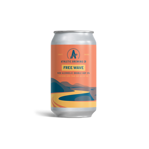 Athletic Brewing Free Wave Non-Alcoholic Beer - 12oz - Proofnomore