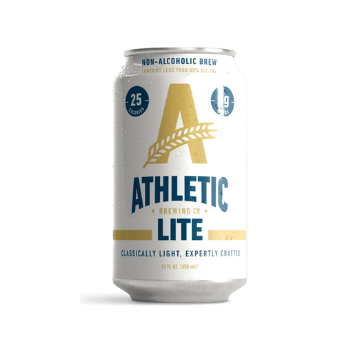 Athletic Brewing LITE Non-Alcoholic Beer - 12oz - ProofNoMore