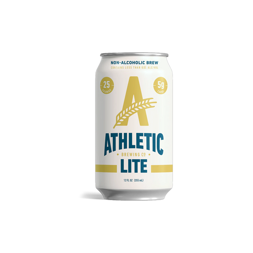 Athletic Brewing LITE Non-Alcoholic Beer - 12oz - ProofNoMore