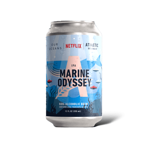 Athletic Brewing - Non-Alcoholic IPA - Marine Odyssey - Netflix Special 