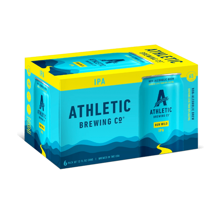 Athletic Brewing Run Wild IPA Non-Alcoholic Beer - 12oz 6 Pack
- ProofNoMore