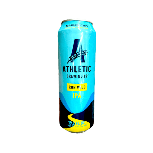 Athletic Brewing Run Wild IPA Non-Alcoholic Beer - New Size