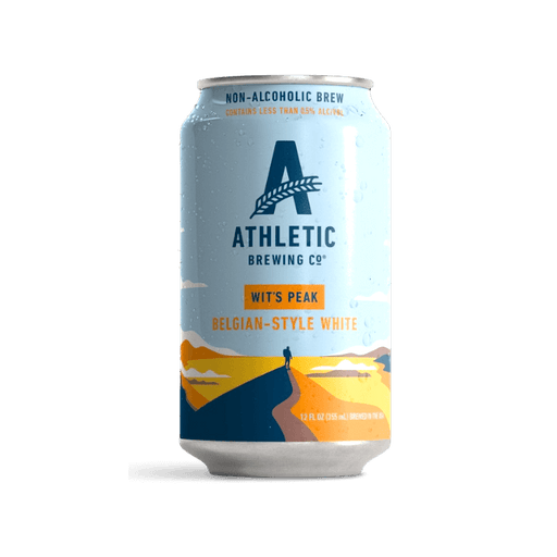 Athletic Brewing Wit's Peak Witbier Non-Alcoholic Beer - 12oz - ProofNoMore