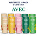 AVEC Sample Pack - 5 Flavors - Premium Carbonated Mixers - 10 x 8.45oz - ProofNoMore
