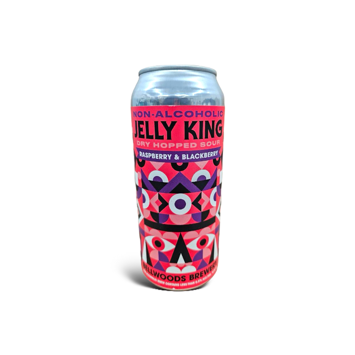 Bellwoods Brewery Non-Alcoholic Jelly King Dry Hopped Raspberry and Blackberry NA-Sour