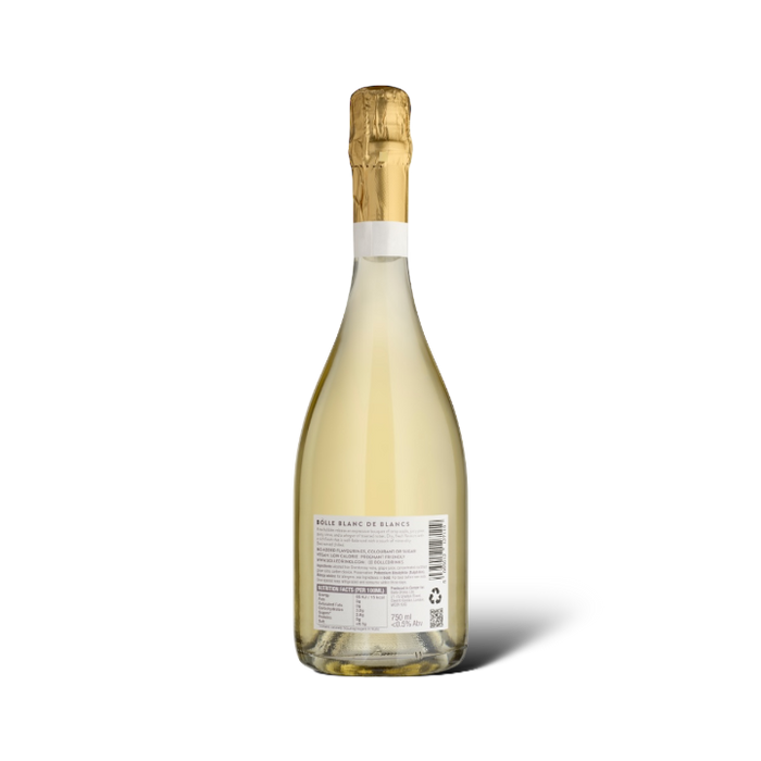 Bolle Sparkling Non-Alc Blanc de Blancs back