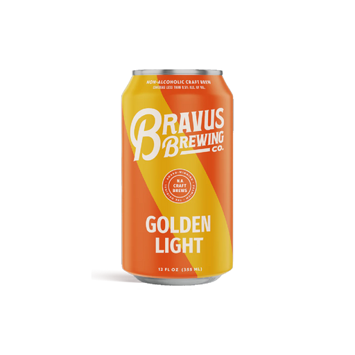 Bravus Brewing – Non-Alcoholic Golden Light – 12oz - ProofNoMore