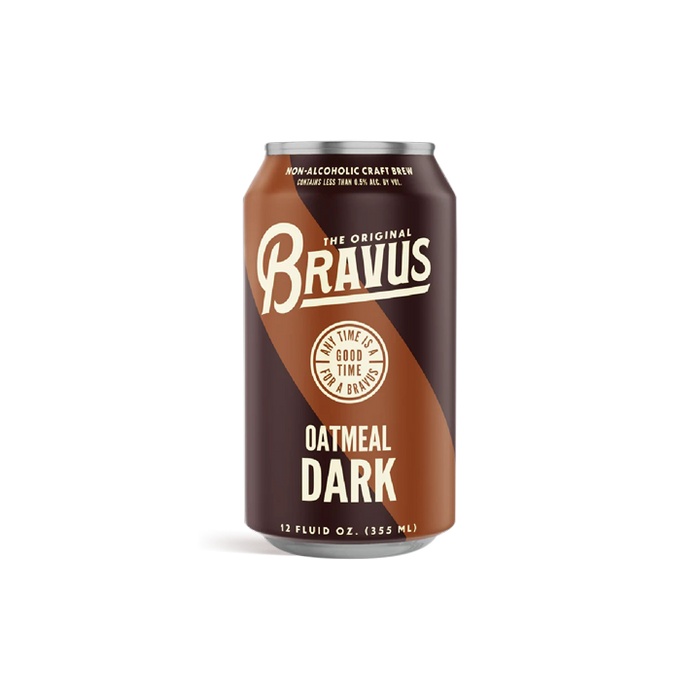 Bravus Brewing – Non-Alcoholic Oatmeal Dark – 12oz