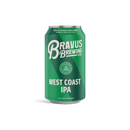 Bravus Brewing – Non-Alcoholic West Coast IPA – 12oz - ProofNoMore