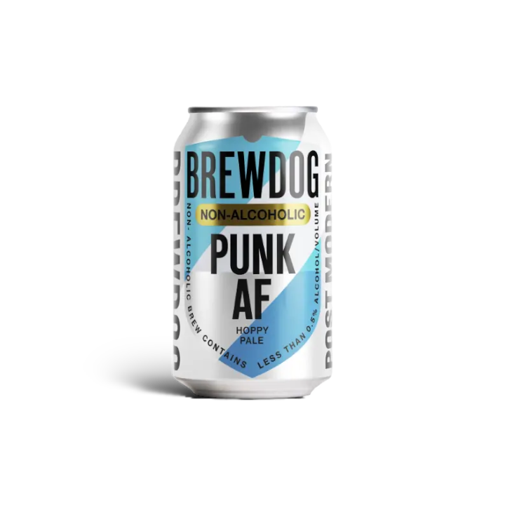Brewdog PUNK AF – Non-Alcoholic Hoppy Pale – 11.2oz - ProofNoMore