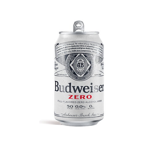 Budweiser Zero – Alcohol-Free Lager-Style Brew  – 12oz Can - ProofNoMore