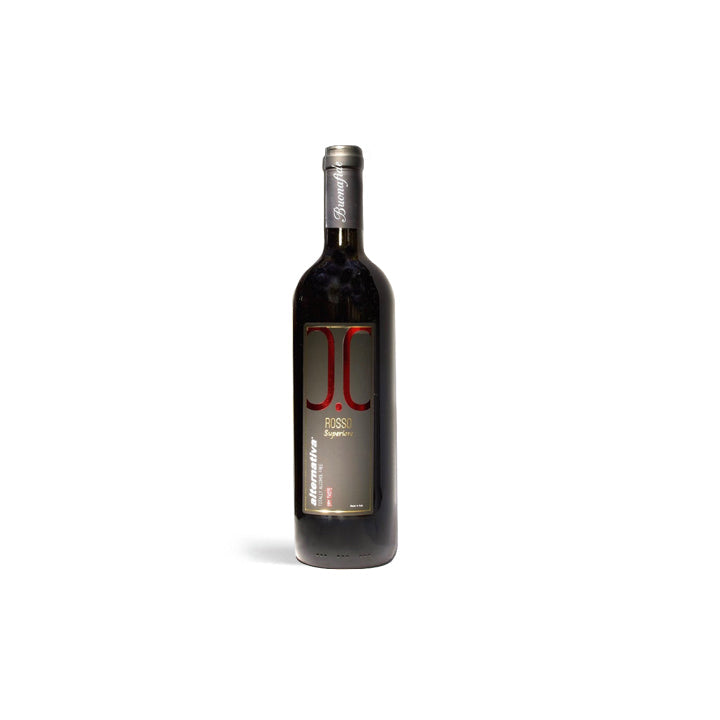 Buonafide Wines 0.0 Italian Rosso Superiore Non-Alcoholic Beverage - 0.0% ABV - 25.4oz / 750ml - ProofNoMore