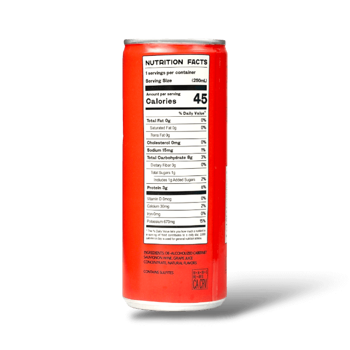 Buzzkill - Cabernet Sauvignon Non-Alcoholic Wine - Can 8.4oz - ProofNoMore