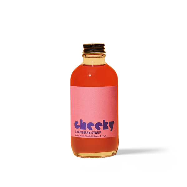 CHEEKY Bar-Quality Cocktail Syrups - Cranberry Syrup - ProofNoMore