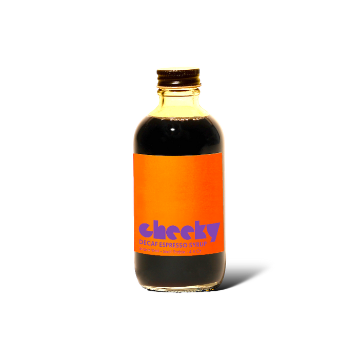 Cheeky Decaf Espresso Syrup - Non-Alcoholic Mixology - Proofnomore 