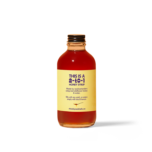 CHEEKY Bar-Quality Cocktail Syrups - Honey Syrup - 4oz
